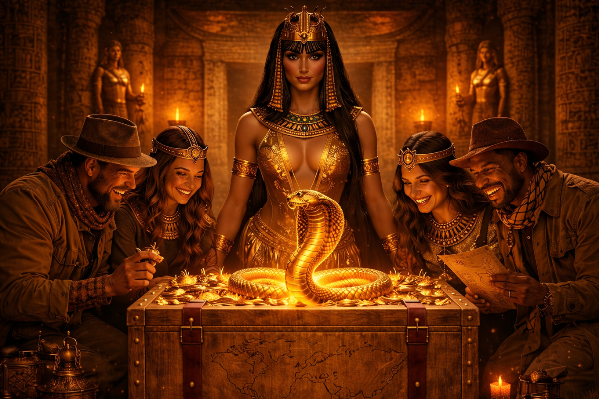 Image Fomule Légende de Cléopâtre de l'escape game à domicile en Alsace
