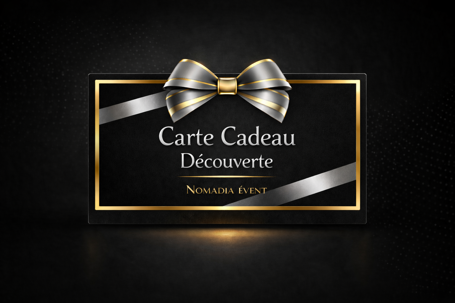 Carte cadeau de 49€ Carte cadeau Découverte Nomadia évent