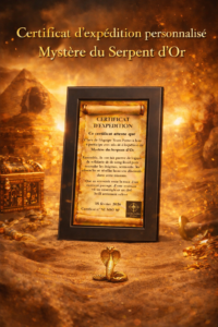 Souvenir Mystère du Serpent d'Or
