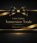 Carte cadeau Immersion Totale Nomadia évent